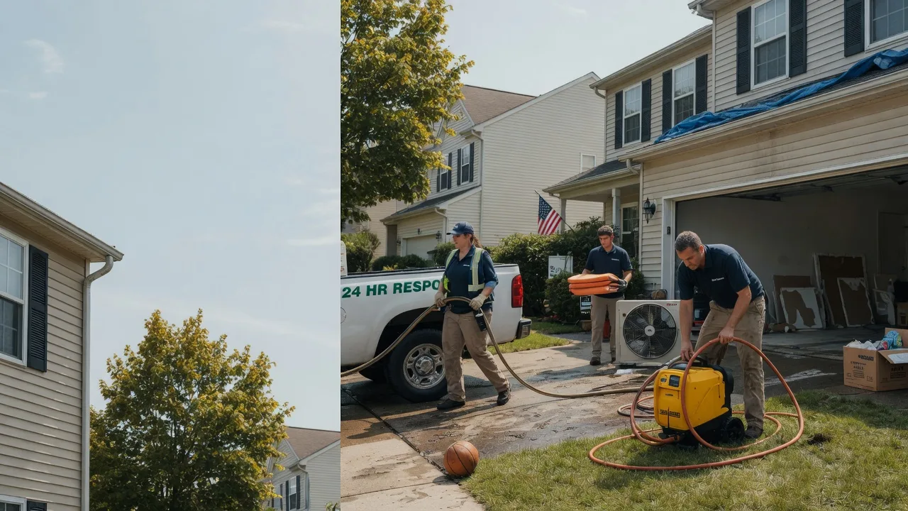 Emergency Water Damage Restoration in Waterfall, PA near me
